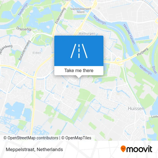 Meppelstraat map
