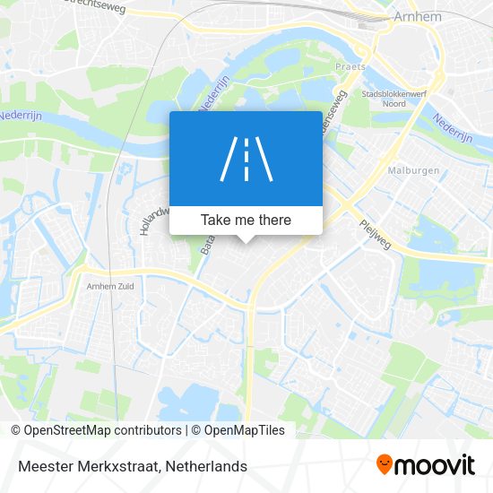 Meester Merkxstraat map