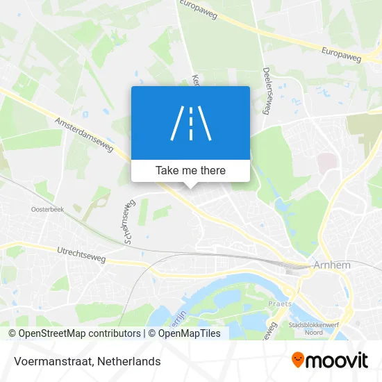 Voermanstraat map