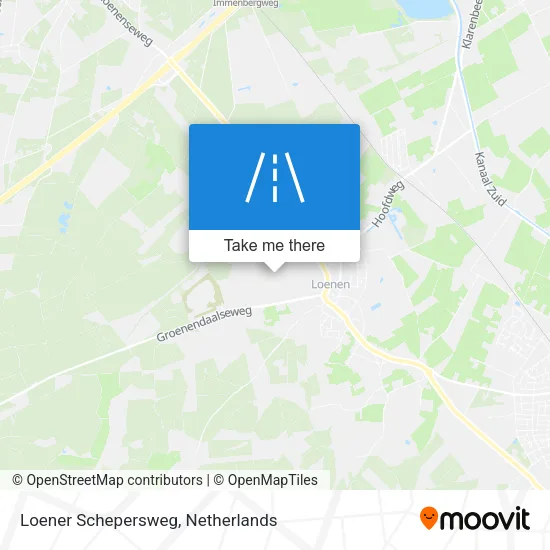 Loener Schepersweg map