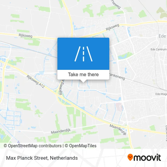 Max Planckstraat map