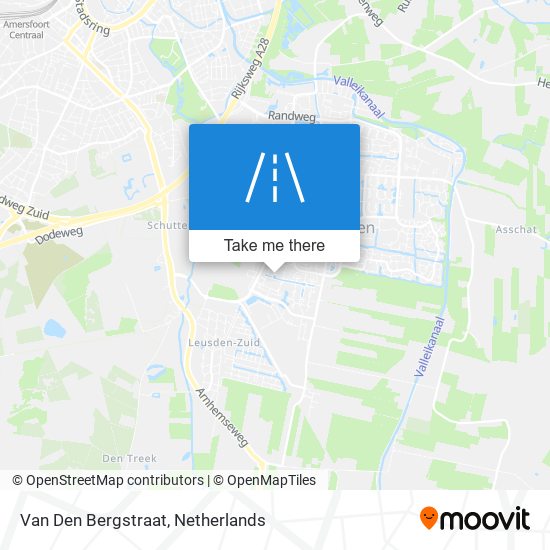 Van Den Bergstraat map