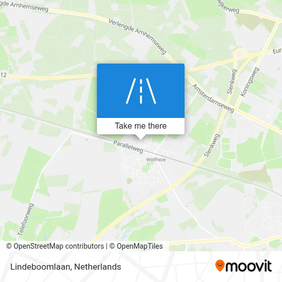Lindeboomlaan map