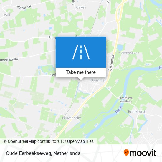 Oude Eerbeekseweg map