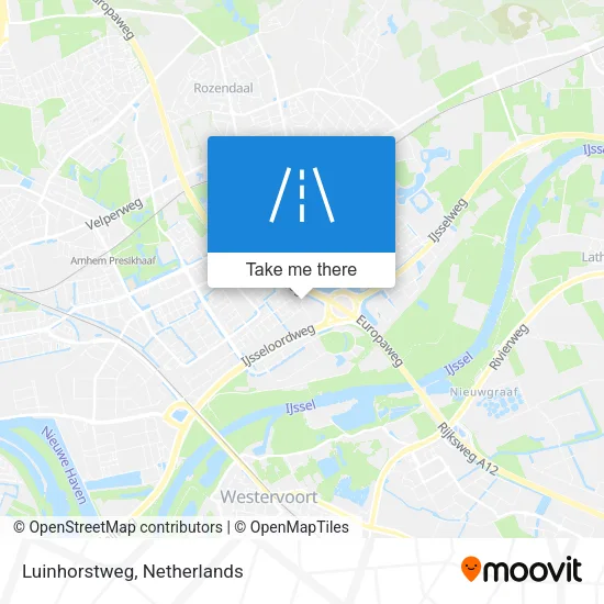 Luinhorstweg map