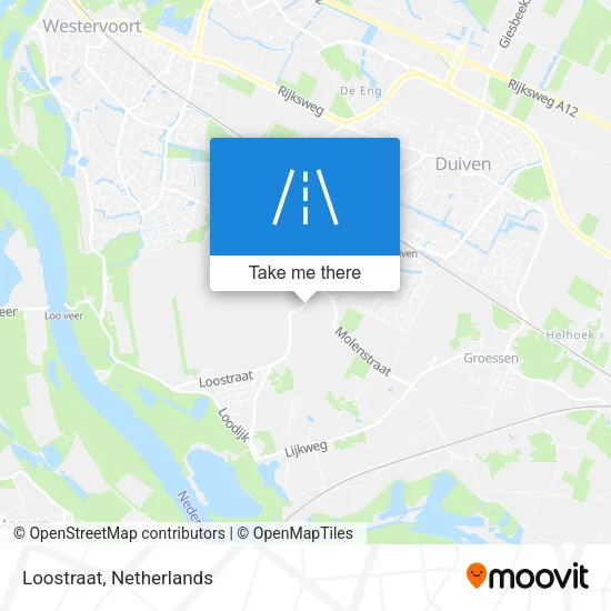 Loostraat map