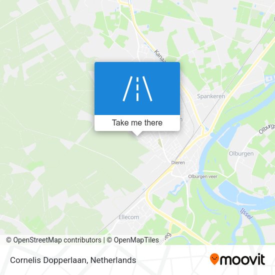 Cornelis Dopperlaan map