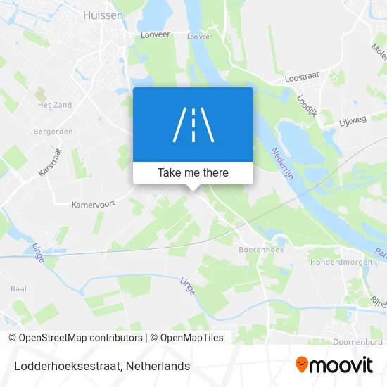 Lodderhoeksestraat map