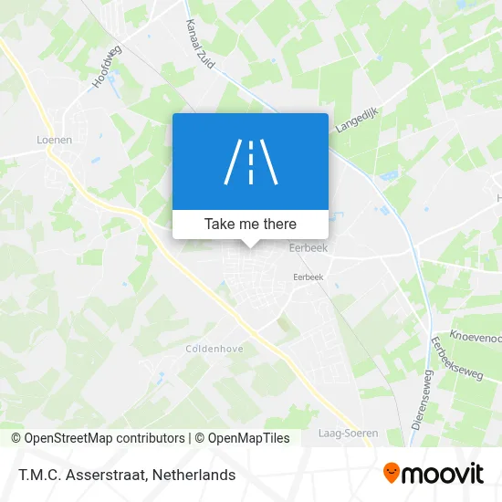 T.M.C. Asserstraat map