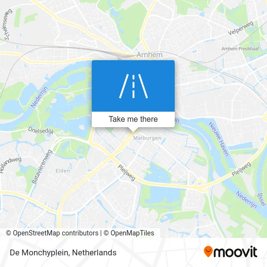 De Monchyplein map