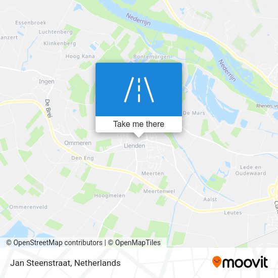 Jan Steenstraat map