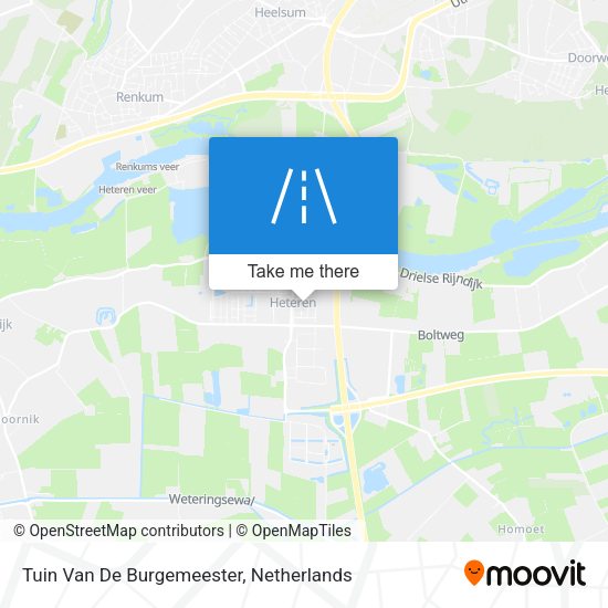 Tuin Van De Burgemeester map
