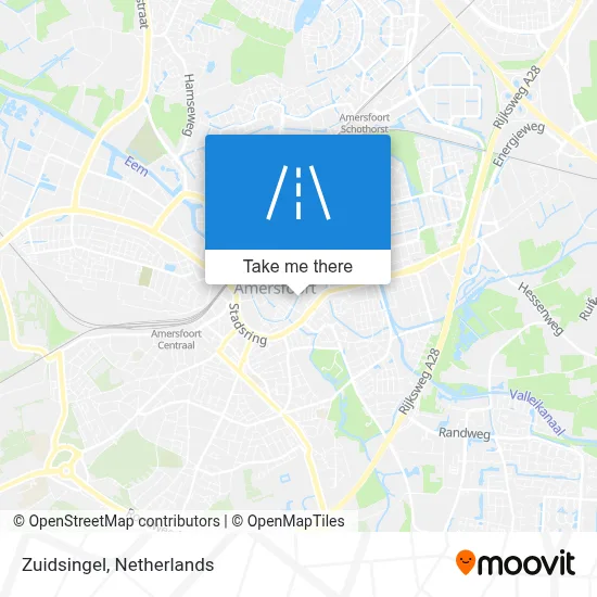 Zuidsingel map