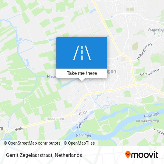 Gerrit Zegelaarstraat map