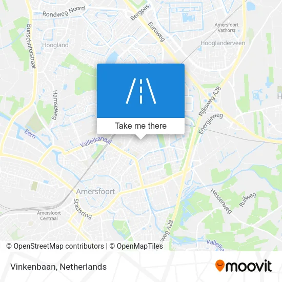 Vinkenbaan map