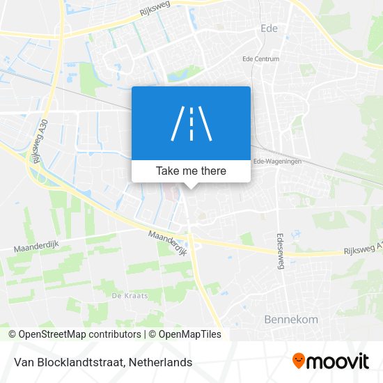 Van Blocklandtstraat map