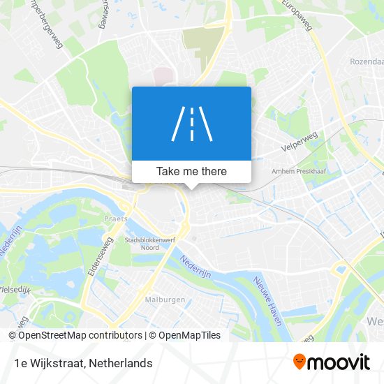 1e Wijkstraat map
