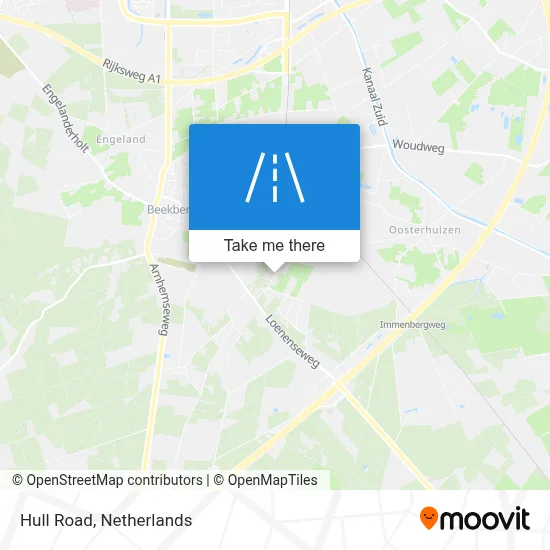 Hulleweg map
