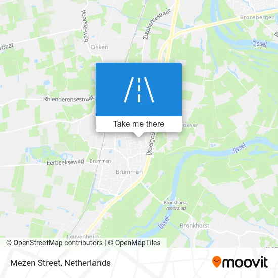 Mezenstraat map