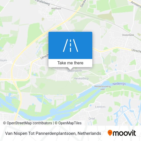 Van Nispen Tot Pannerdenplantsoen map