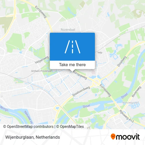 Wijenburglaan map