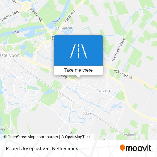 Robert Josephstraat map