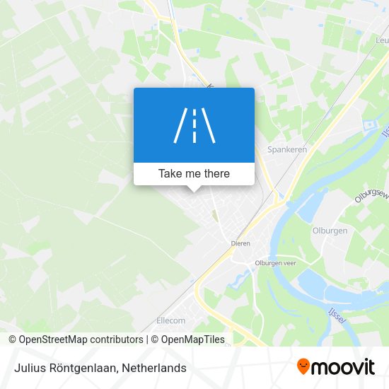 Julius Röntgenlaan map