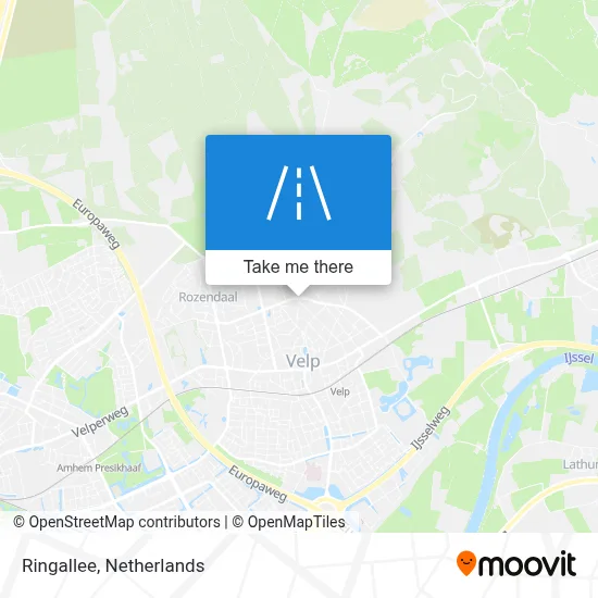 Ringallee map