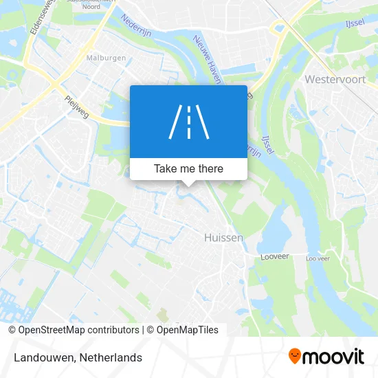 Landouwen map