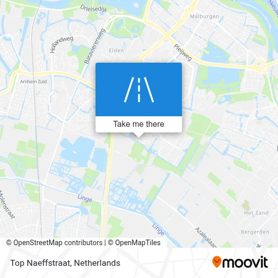 Top Naeffstraat map