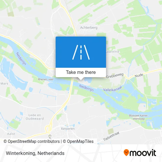 Winterkoning map
