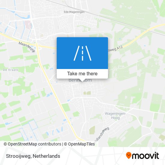 Strooijweg map