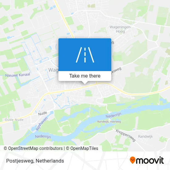 Postjesweg map