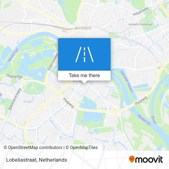 Lobeliastraat map