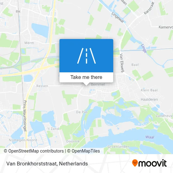 Van Bronkhorststraat map