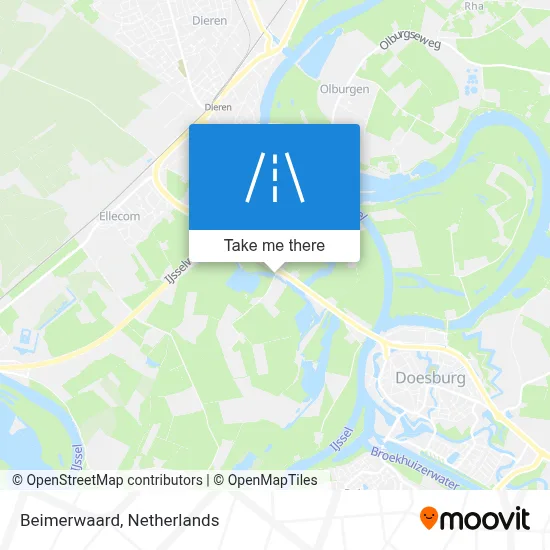 Beimerwaard map