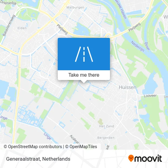 Generaalstraat map
