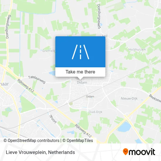 Lieve Vrouweplein map