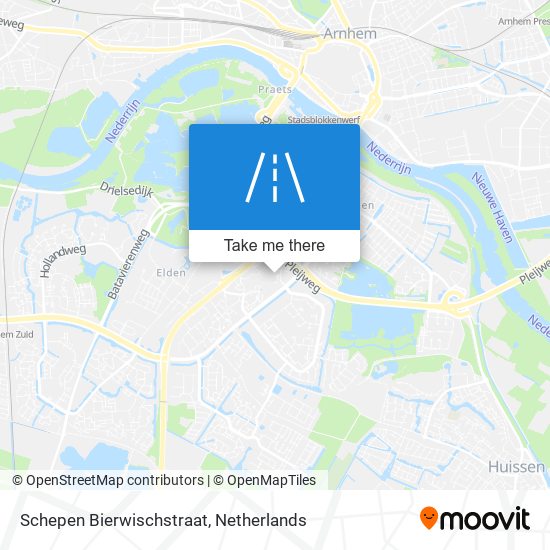 Schepen Bierwischstraat map