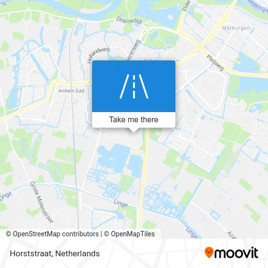 Horststraat map