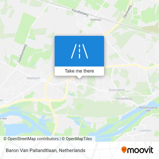 Baron Van Pallandtlaan map