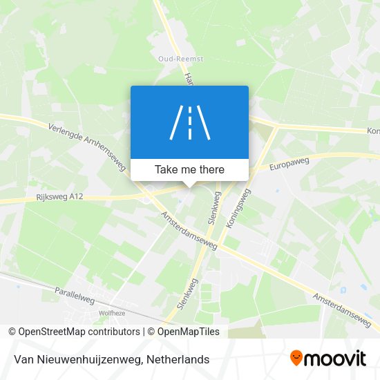 Van Nieuwenhuijzenweg map