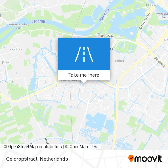 Geldropstraat map