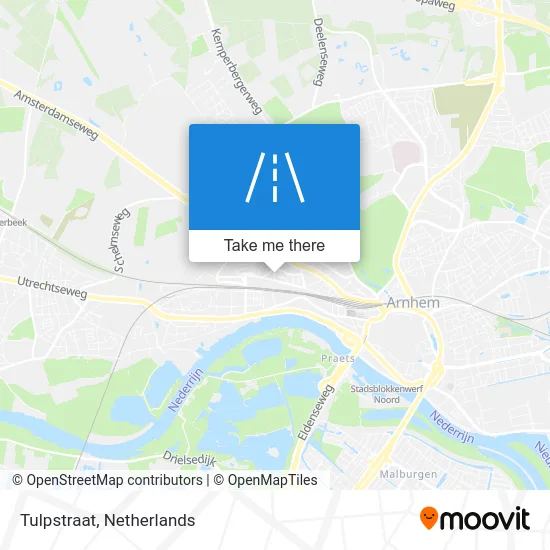 Tulpstraat map