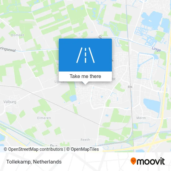 Tollekamp map