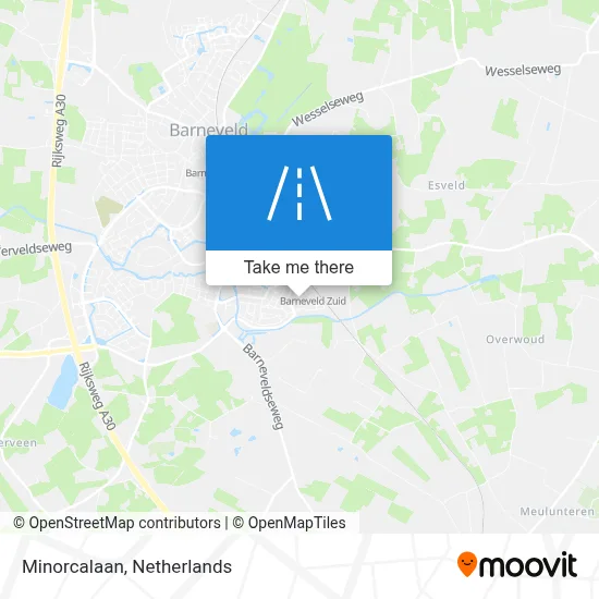 Minorcalaan map