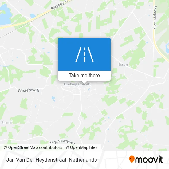 Jan Van Der Heydenstraat map