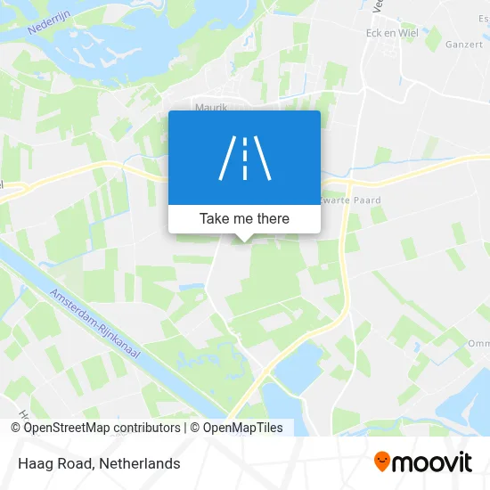 Haagweg map