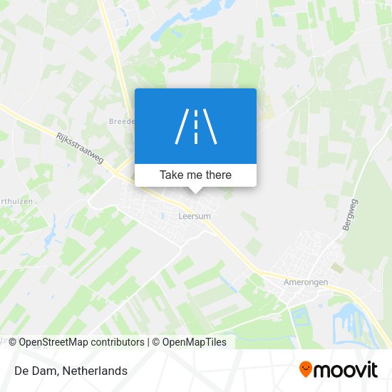 De Dam map