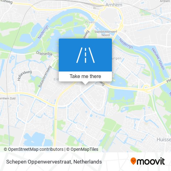 Schepen Oppenwervestraat Karte